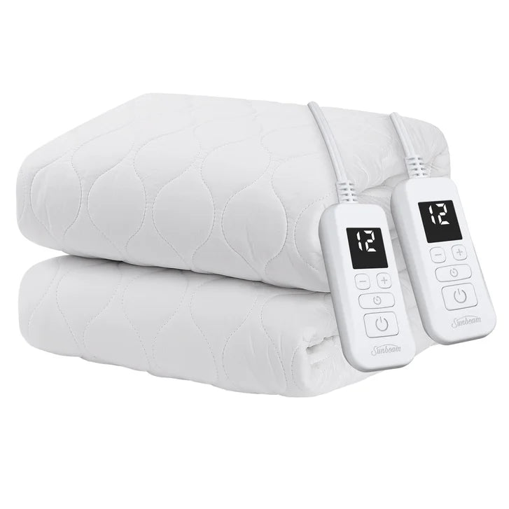 Sunbeam Water Resistant Heated Mattress Pad