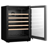 Frigidaire 24 in. Stainless Steel Built-in or Freestanding 57 Bottle Wine Cooler with Reversible Door