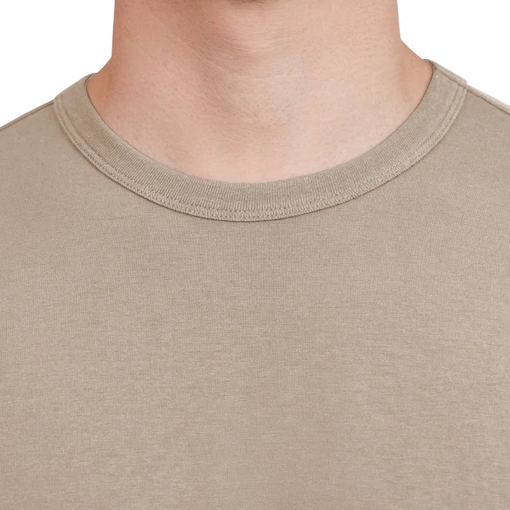 Rough Dress Men's Long Sleeve T-Shirt – Supima Cotton Crewneck