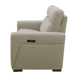 Aiden & Ivy Power Reclining Fabric Sofa
