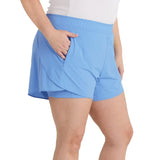 Spyder Women's Woven Active Short with Inner Bike Short