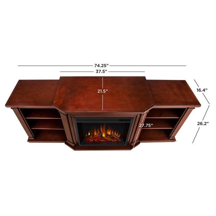 Real Flame Valmont Media Console Electric Fireplace
