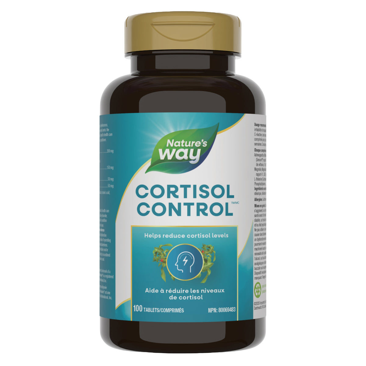 Nature's Way Cortisol Control, 100 Tablets