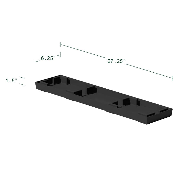 Veradek 31" Trough Planter, 2-pack