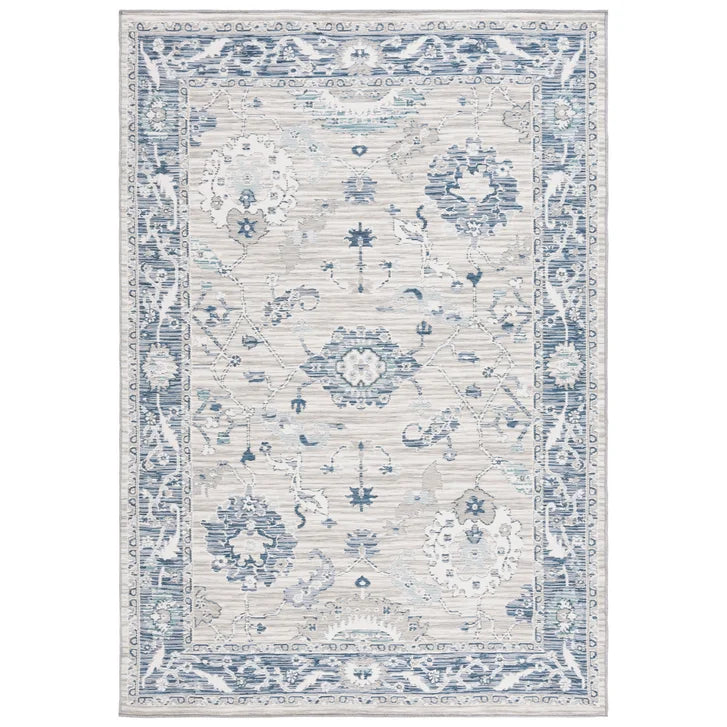 Safavieh Sunrise Collection Azure Indoor/Outdoor Reversible Area Rug