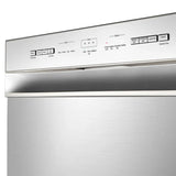 Midea 24 in. Built-in Dishwasher with Hybrid Stainless Steel Tub