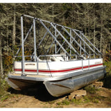 Navigloo Winter Shelter System for Pontoon Boats 5.5 m to 7 m (18 ft. to 22.5 ft)