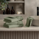 Welhome Waffle Texture Hand Towels, 4-pack