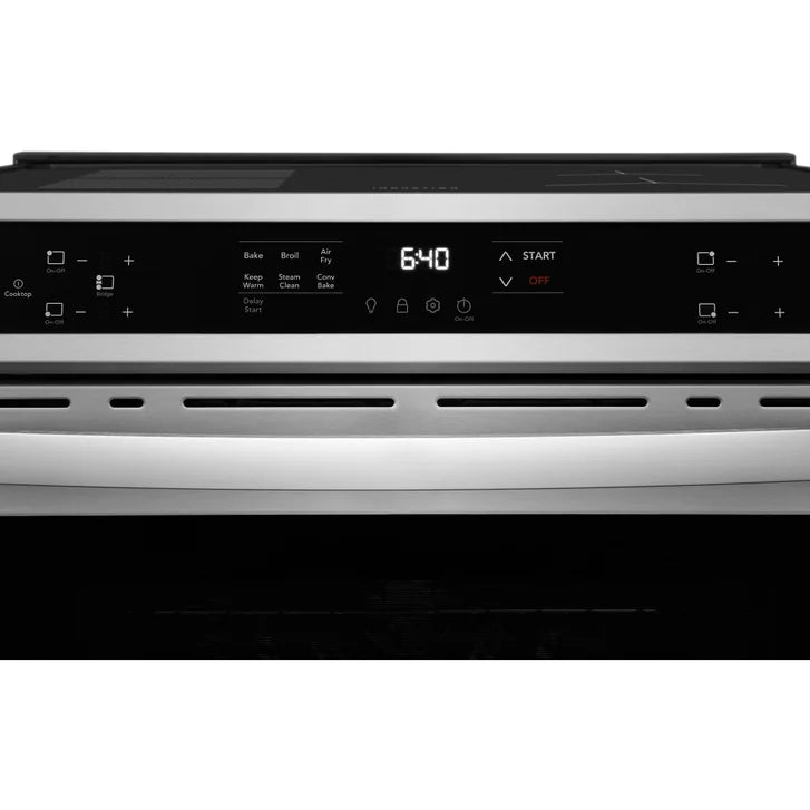 Frigidaire 30 in. 5.3 cu ft. Stainless Steel Freestanding Induction Front Control Range with Air Fry