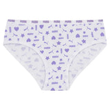 Puma Girls' Cotton Blend Bikini Underwear, 11-Pack