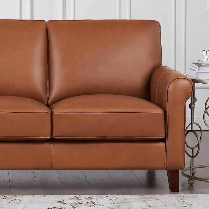 Prospera Home Larsen Top Grain Leather Sofa