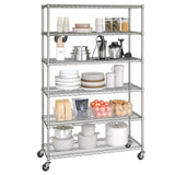 Seville Classics 6 Tier NSF Steel Wire Shelving Rack