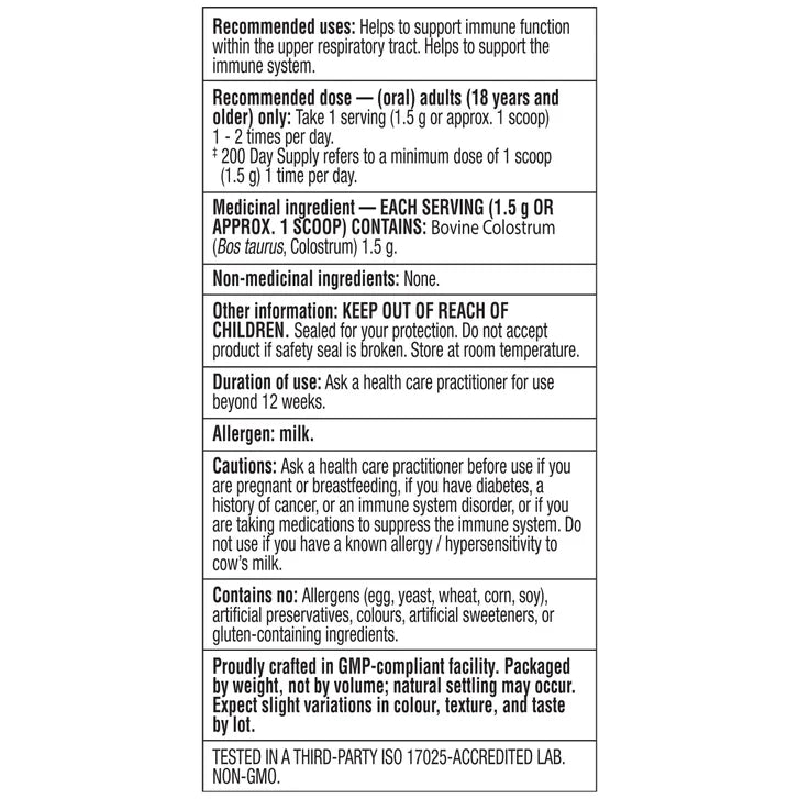 ORGANIKA Colostrum Powder 300 g