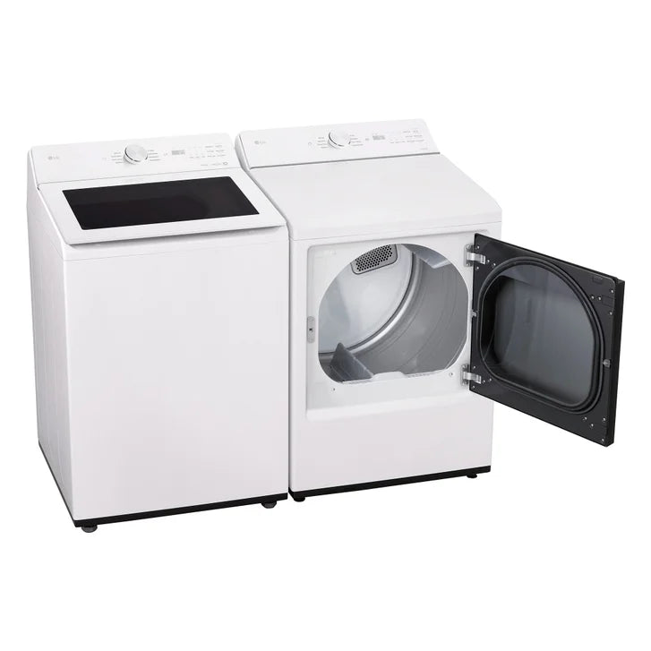 LG Laundry Bundle 5.8 cu. ft. Top Load Washer and 7.3 cu. ft. Electric Dryer