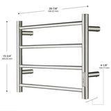 AGUA Canada Gabriella 4 Bar Towel Warmer