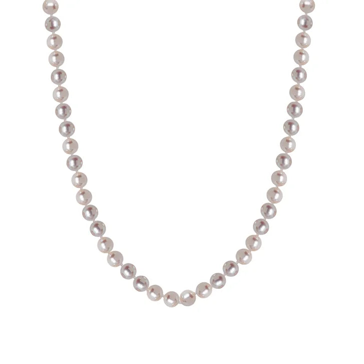 7.5 - 8 mm Cultured Akoya Pearl Necklace