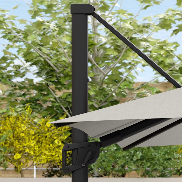 Sirio 4 m x 3 m (13 ft. x 10 ft.) Cantilever Umbrella