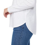 Kirkland Signature Women's Long Sleeve Slub Tee