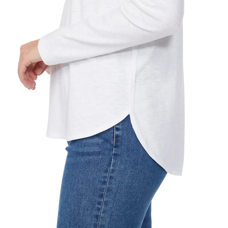 Kirkland Signature Women's Long Sleeve Slub Tee