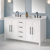 OVE Decors Eliot 60 in. Vanity with Quartz Countertop