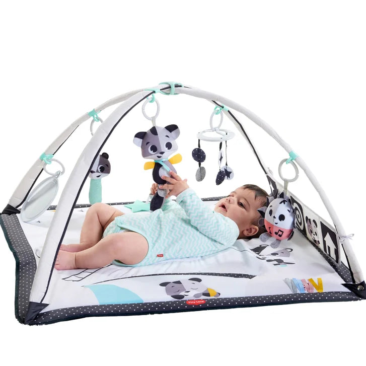 Tiny Love Magical Tales Black & White Gymini & Tummy Time Play Mat