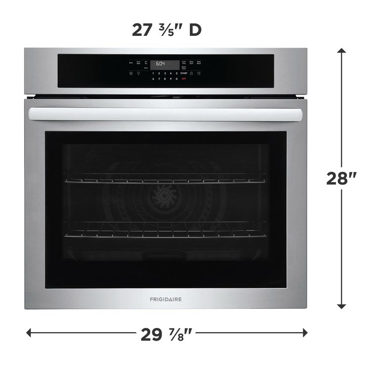 Frigidaire 30 in. 5.3 cu ft. Single Wall Oven with Air Fry