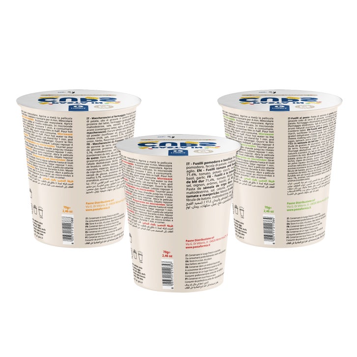Pasta Formia Instant Pasta Meal, 24 × 70 g