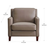 Prospera Home West Park Top Grain Leather Sofa, Loveseat and Chair