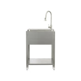 Transform 24.2 in. Freestanding Utility Sink With Faucet