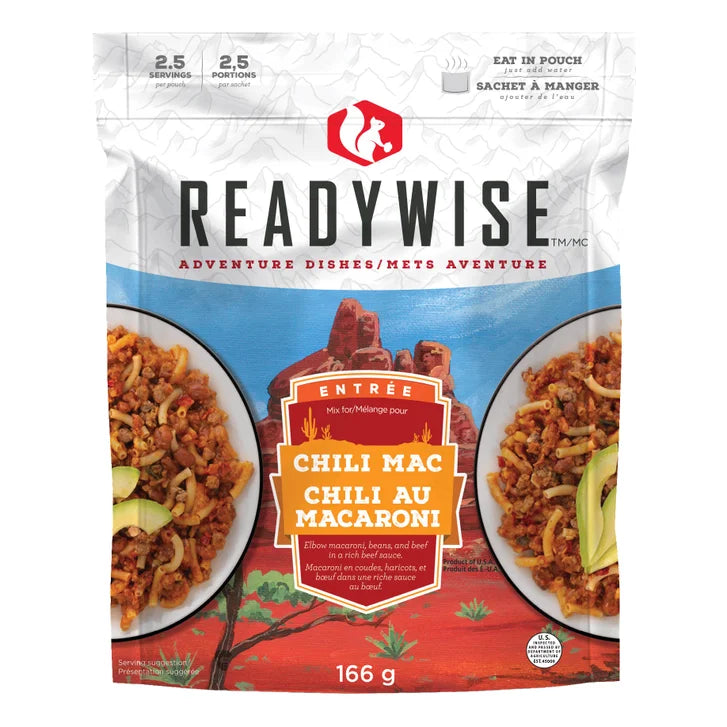 Readywise Adventure Meals Kit, 144 Pouches
