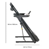 Centr Runr Folding Treadmill, Tool-Less Assembly