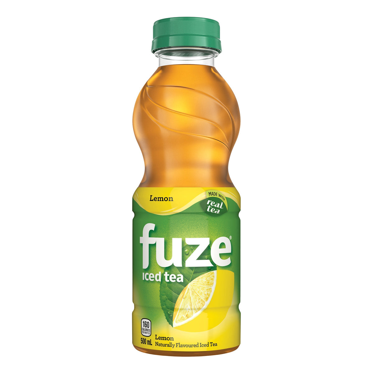 Fuze Iced Tea Lemon Bottles 500 mL, 12-pack