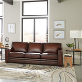 Prospera Home Luca Top-grain Leather Sofa