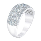 Oval, Pear and Round Brilliant Diamond Ring (1.25 ctw)