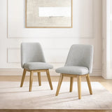 Aiden & Ivy Destin Fabric Dining Chair, 2-pack