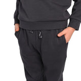 Pekkle Boys' and Girls' Cozy Fuzzy Fleece 2-piece Sweatshirt and Pants Set