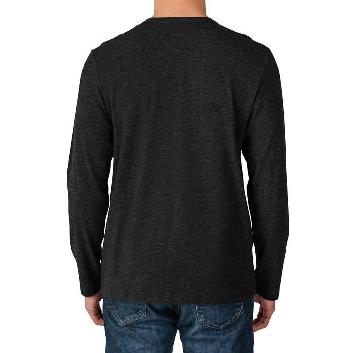 Rough Dress Men's Long Sleeve T-Shirt – Supima Cotton Crewneck