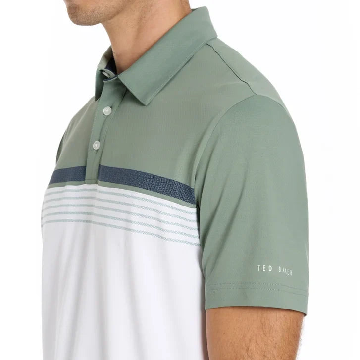 Ted Baker Men's Active Short Sleeve Polo Shirt