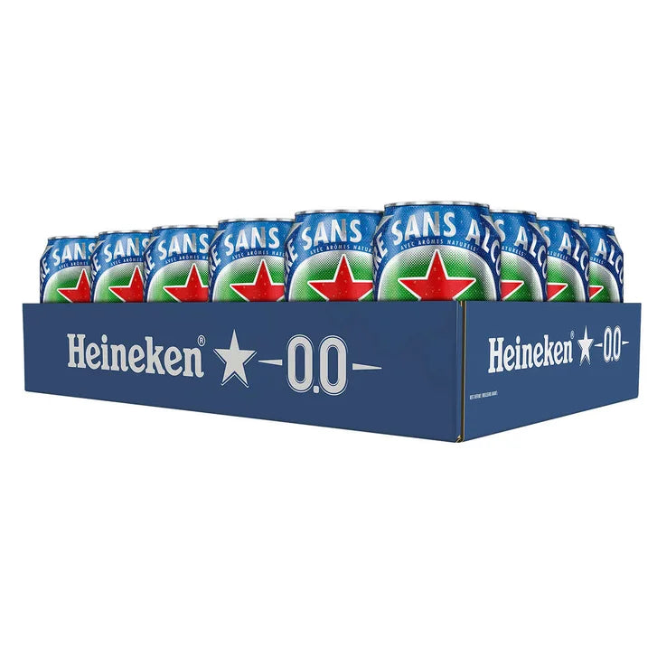 Heineken 0% Alcohol-free Beer 24 × 330 mL