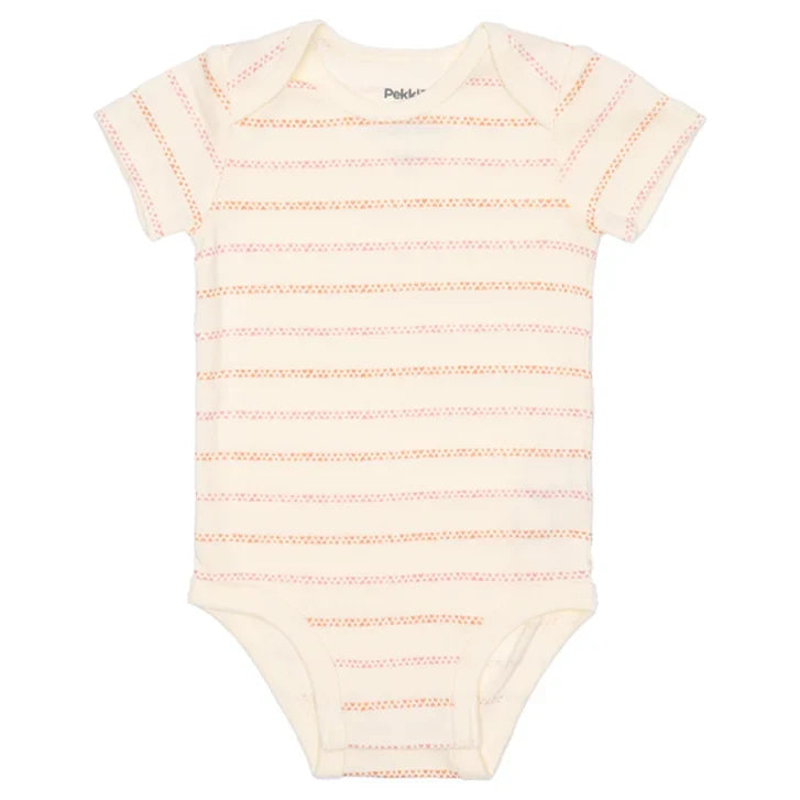Pekkle Infant Short Sleeve Body Suit, 7-Pack
