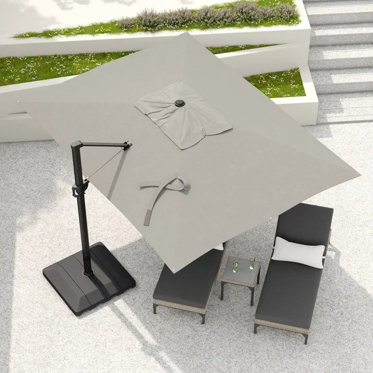 Sirio 4 m x 3 m (13 ft. x 10 ft.) Cantilever Umbrella
