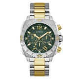 Guess Traction Green Dial Men's Watch