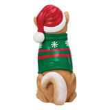 64.5 cm (25.4 in.) Christmas Shiba Dog Greeter