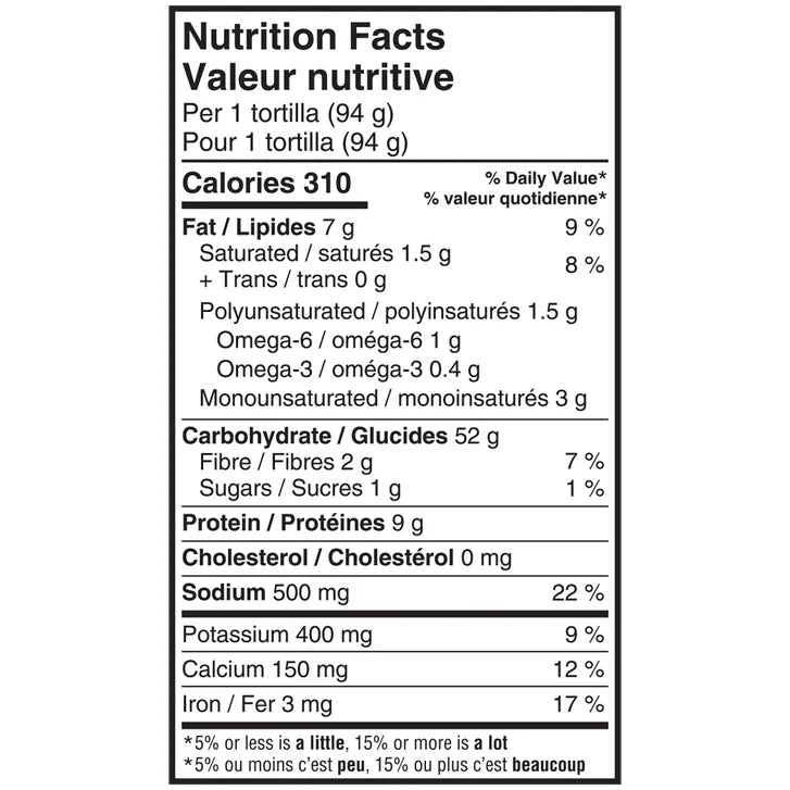 Mejicano 12-in Regular Tortillas 3 packs of 10