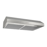 Broan 30 in. Stainless Steel Convertible Under-Cabinet Range Hood, 375 Max CFM