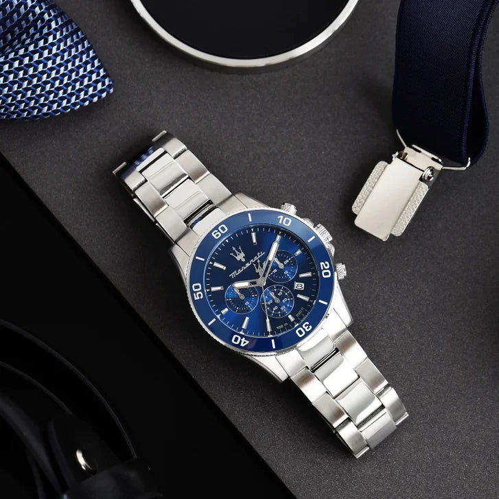 Maserati VELOCITÀ Blue Dial Men's Watch