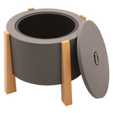 RedFire Pellet Firepit Lion