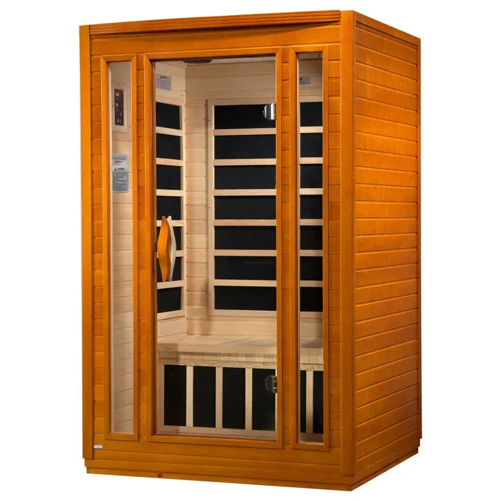 Dynamic Saunas San Marino 2-person Low EMF FAR Infrared Sauna