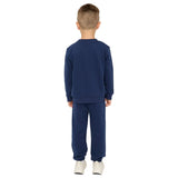Pekkle Boys' and Girls' Cozy Fuzzy Fleece 2-piece Sweatshirt and Pants Set
