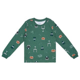 Pekkle Kids Organic Cotton 4-piece Pajama Set